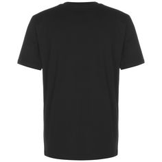 Rückansicht von Bolzr Milan T-Shirt Herren schwarz / rot