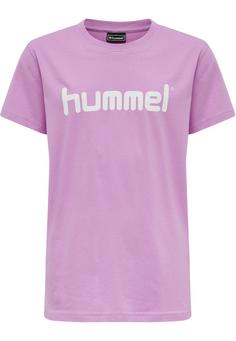 hummel HMLGO KIDS COTTON LOGO T-SHIRT S/S T-Shirt Kinder ORCHID