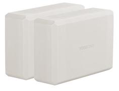 YOGISTAR Big (2 Stück) Yoga Block weiß