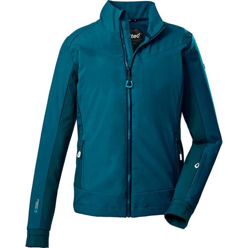 Rückansicht von KILLTEC KOW102 Softshelljacke Damen Petrol