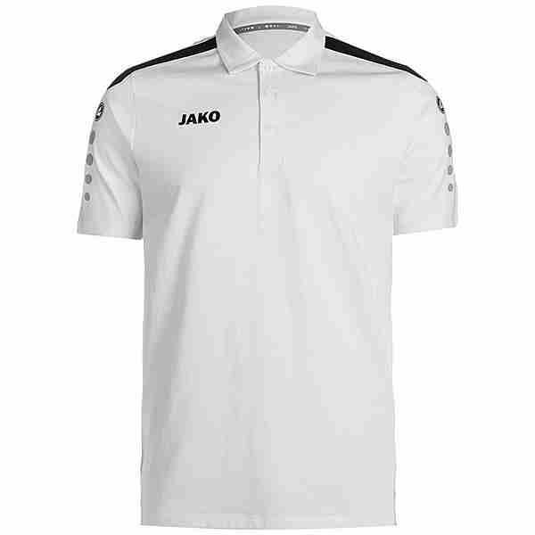 JAKO Power Poloshirt Herren weiß / schwarz