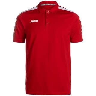 JAKO Power Poloshirt Herren rot / weiß