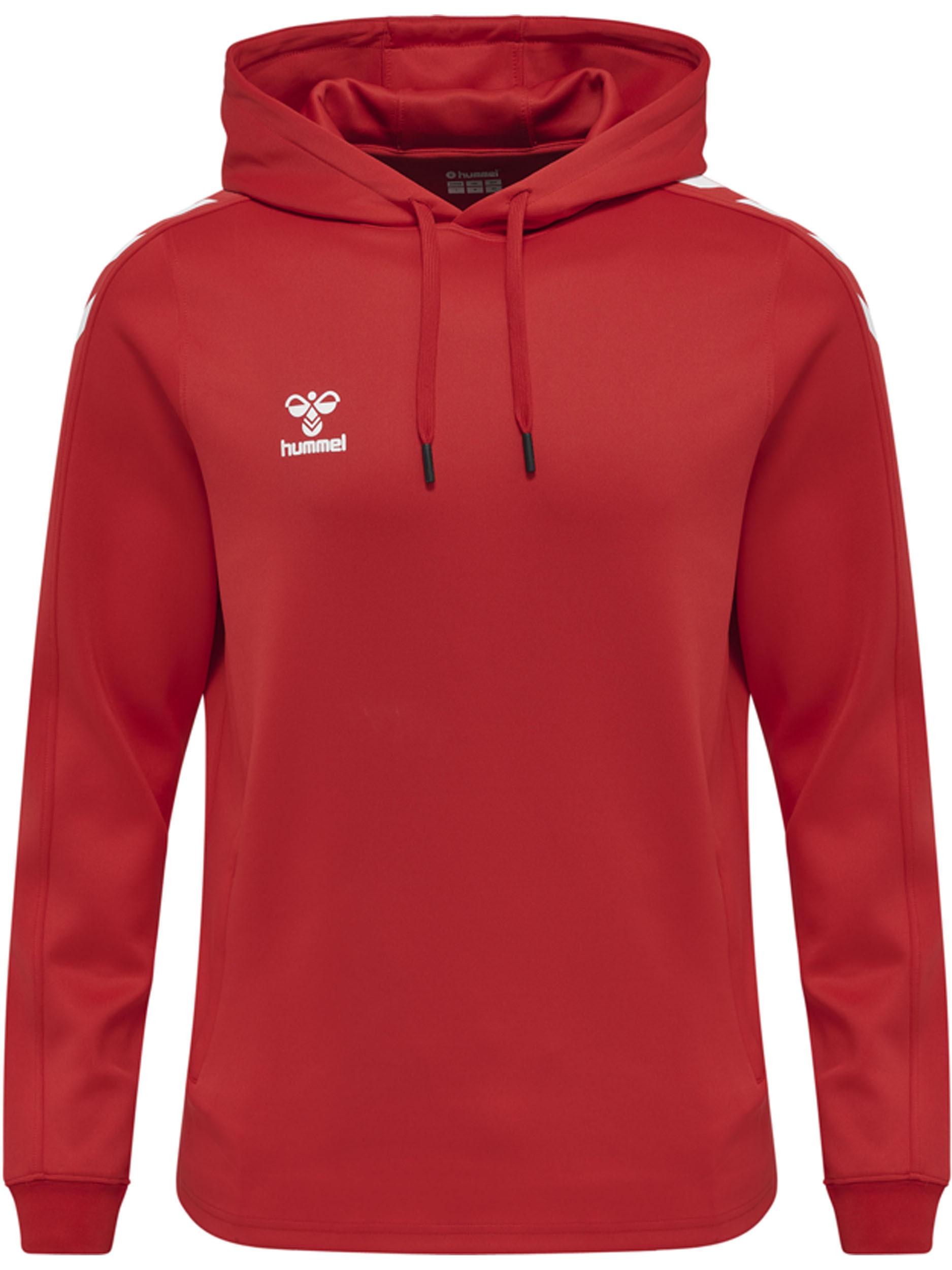 Hummel Hmlcore Xk Poly Sweat Hoodie – Unisex Kapuzenpullover, BEECOOL® Material