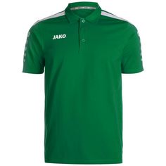 JAKO Power Poloshirt Herren grün / weiß
