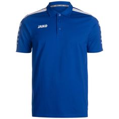 JAKO Power Poloshirt Herren blau / weiß