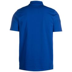 Rückansicht von JAKO Power Poloshirt Herren blau / weiß