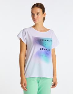Rückansicht von VENICE BEACH VB TIANA T-Shirt Damen white
