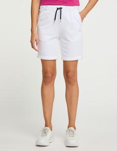 Rückansicht von JOY sportswear CARRIE Bermudas Damen white