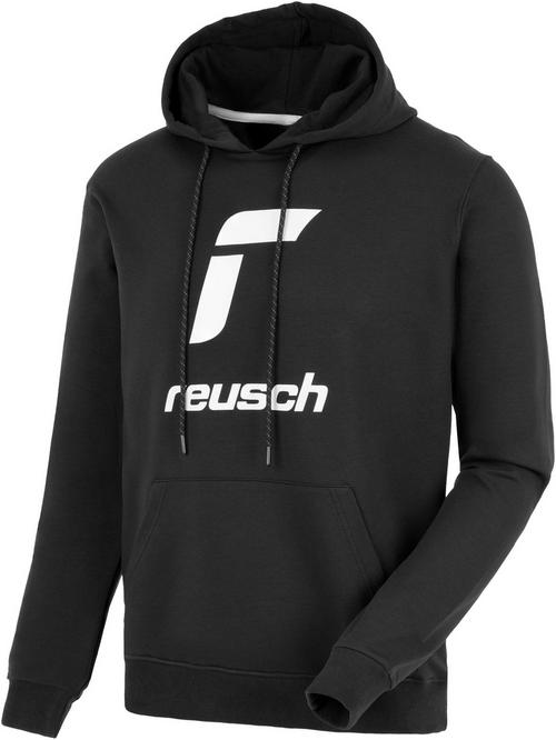 Rückansicht von Reusch Hoodie 7701 black/white