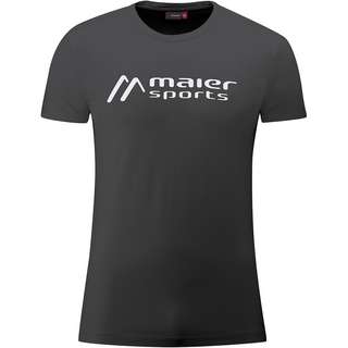 Maier Sports MS Tee T-Shirt Herren Schwarz