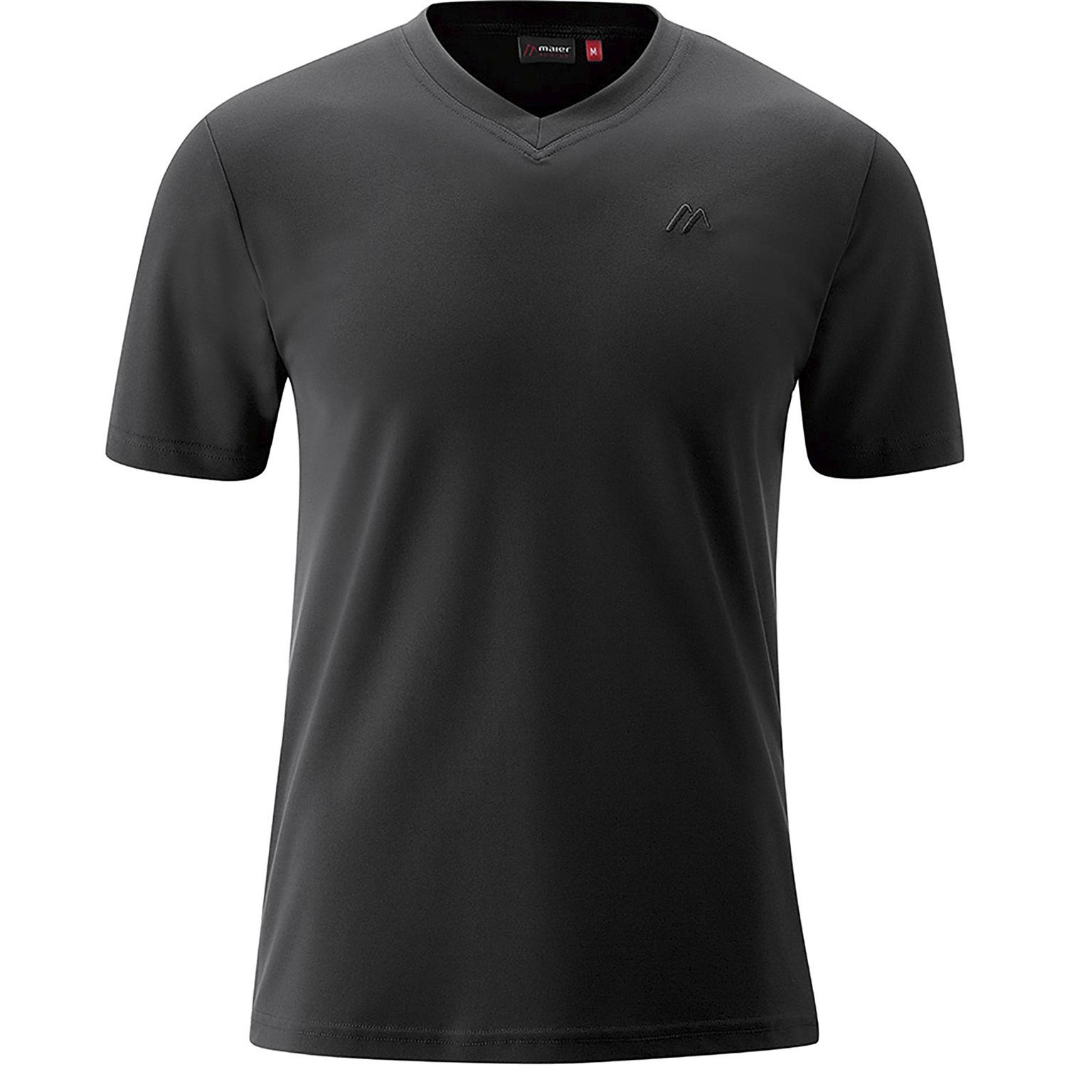 Maier Sports Wali Funktionsshirt Herren - Schwarz
