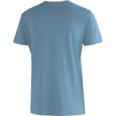 Rückansicht von Maier Sports Burgeis 16 T-Shirt Herren Rauchblau