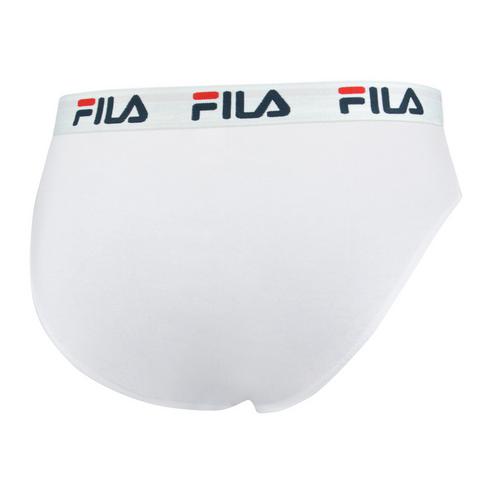 Rückansicht von FILA Slip Slip Herren Weiß