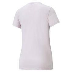 Rückansicht von PUMA T-Shirt T-Shirt Damen Lila (Lavender Fog)