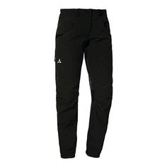 Schöffel Softshell Pants Zumaia L Fahrradhose Damen black