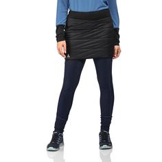 Rückansicht von Schöffel Thermo Skirt Stams L Outdoorrock Damen black