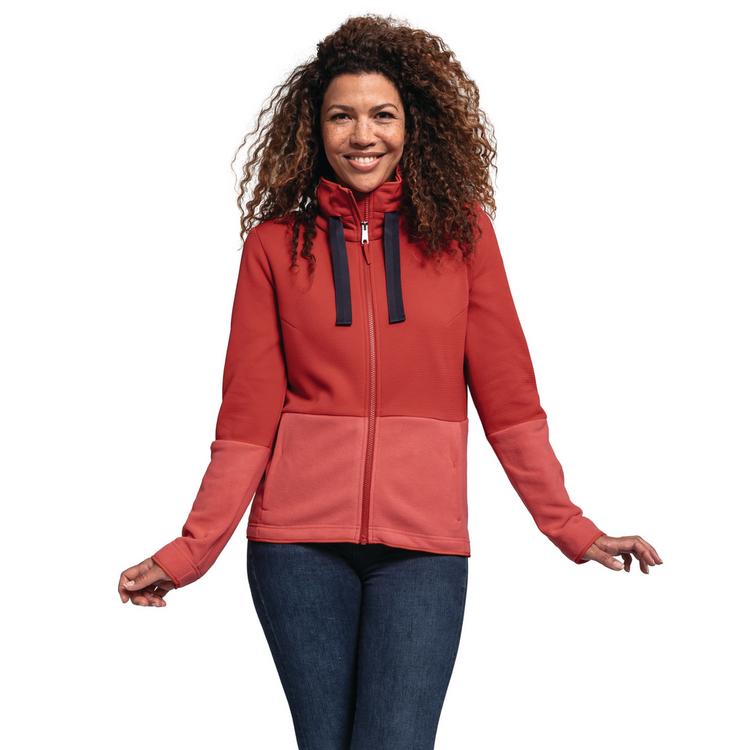 Sch&ouml;ffel Sch&ouml;ffel Fleece Jacket Pelham L Fleecejacke Damen - 3090 - rosa - 0 | SportScheck