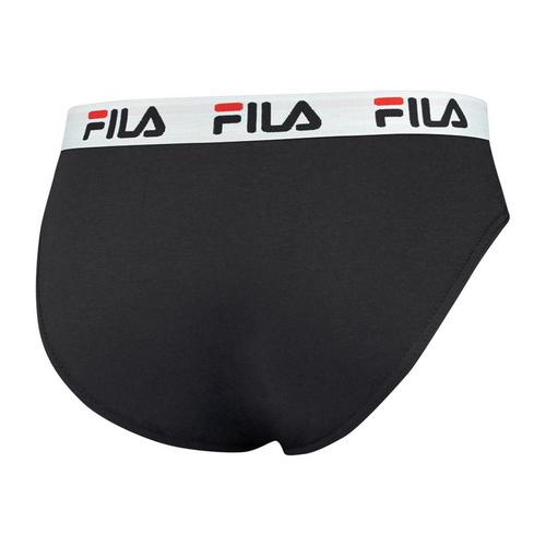 Rückansicht von FILA Slip Slip Herren Schwarz