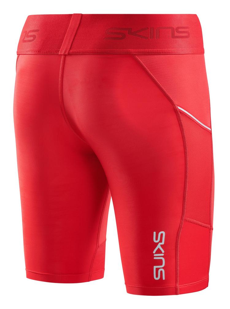 Skins Skins S3 Half tights Tights Damen - red - 0 | SportScheck