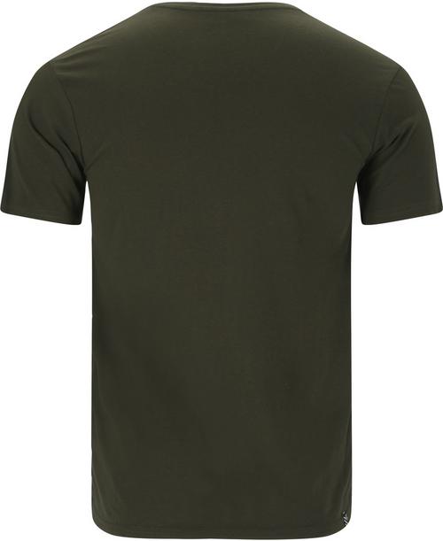 Rückansicht von Virtus Hubert Laufshirt Herren 3069 Rosin