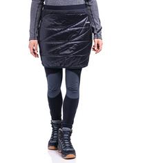 Rückansicht von Schöffel Thermo Skirt Stams L Outdoorrock Damen navy blazer