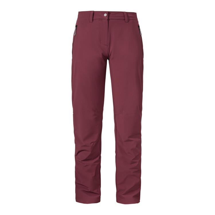 Sch&ouml;ffel Sch&ouml;ffel Pants Engadin1 Warm L Wanderhose Damen - 2965 - rot - 0 | SportScheck