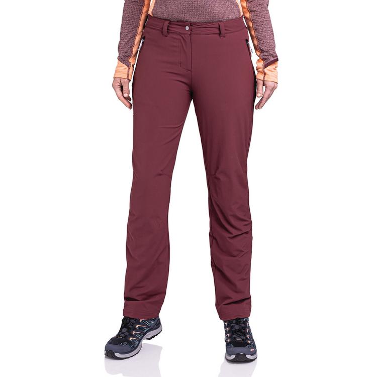 Sch&ouml;ffel Sch&ouml;ffel Pants Engadin1 Warm L Wanderhose Damen - 2965 - rot - 0 | SportScheck