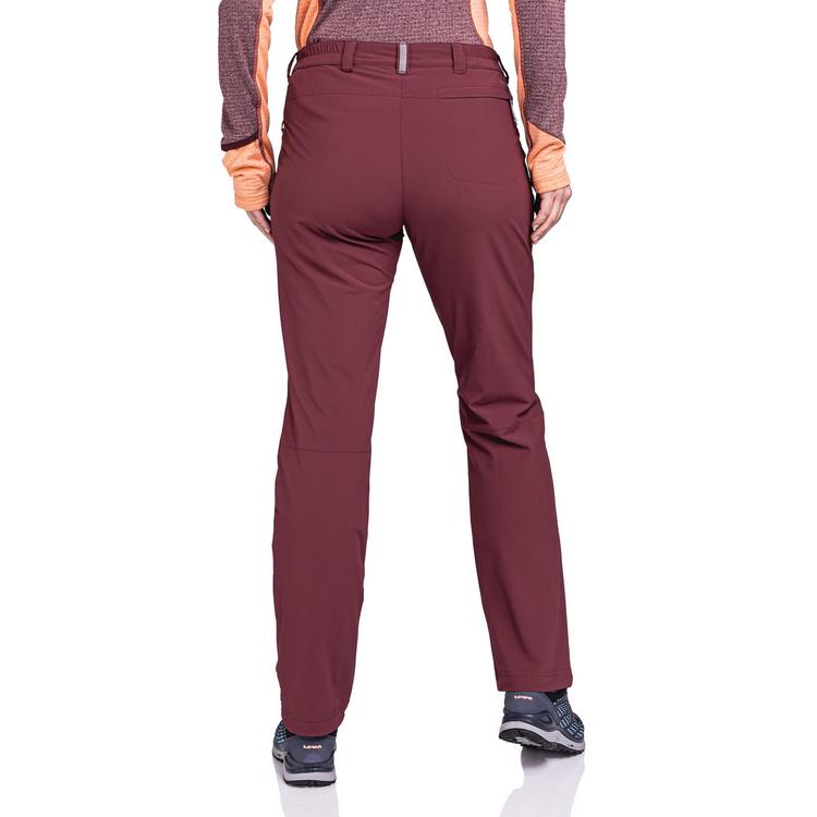 Sch&ouml;ffel Sch&ouml;ffel Pants Engadin1 Warm L Wanderhose Damen - 2965 - rot - 1 | SportScheck