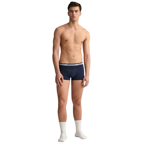 Rückansicht von GANT Boxershort Hipster Herren Blau