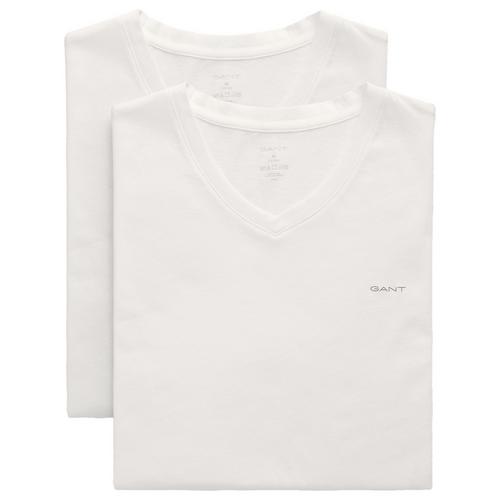 Rückansicht von GANT T-Shirt T-Shirt Herren Weiß