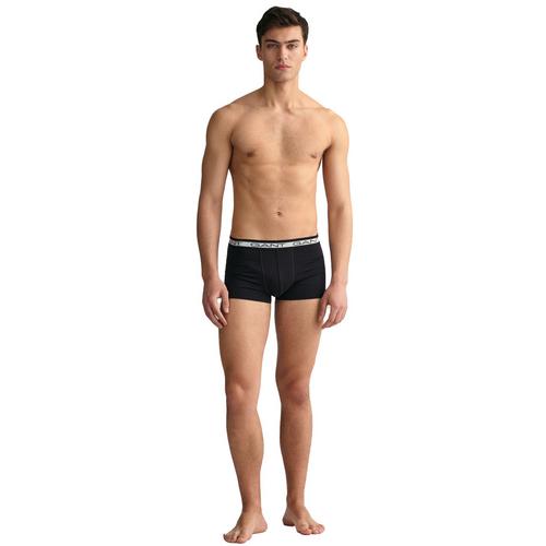 Rückansicht von GANT Boxershort Hipster Herren Schwarz