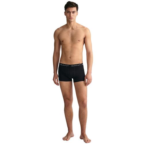 Rückansicht von GANT Boxershort Hipster Herren Schwarz