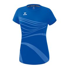 Erima Racing T-Shirt Damen Laufshirt Damen blau