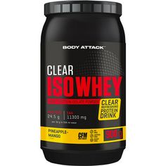 Body Attack Clear Iso-Whey Proteinpulver Pineapple-Mango