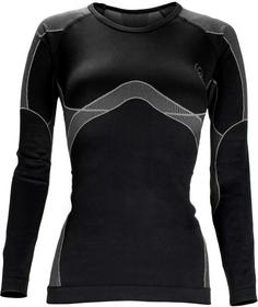 Black Snake Seamless Hemd Viper Funktionsshirt Damen Schwarz Grau