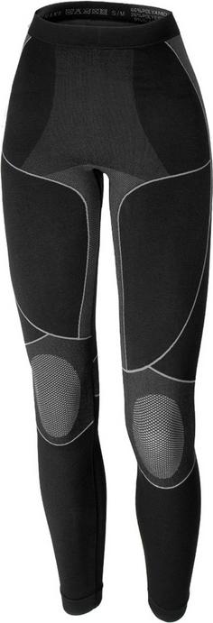 Black Snake Seamless Hose Viper Thermounterhose Damen Schwarz Grau