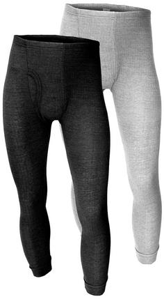 Black Snake 2 Pack Thermo Hose Cushy Thermounterhose Herren Anthrazit Grau