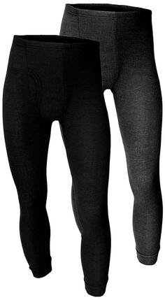 Black Snake 2 Pack Thermo Hose Cushy Thermounterhose Herren Anthrazit Schwarz