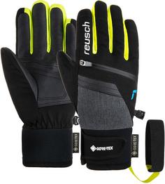 Reusch GORE-TEX Travis GORE-TEX Junior Skihandschuhe Kinder 7686 blck/blck mel/safety yell