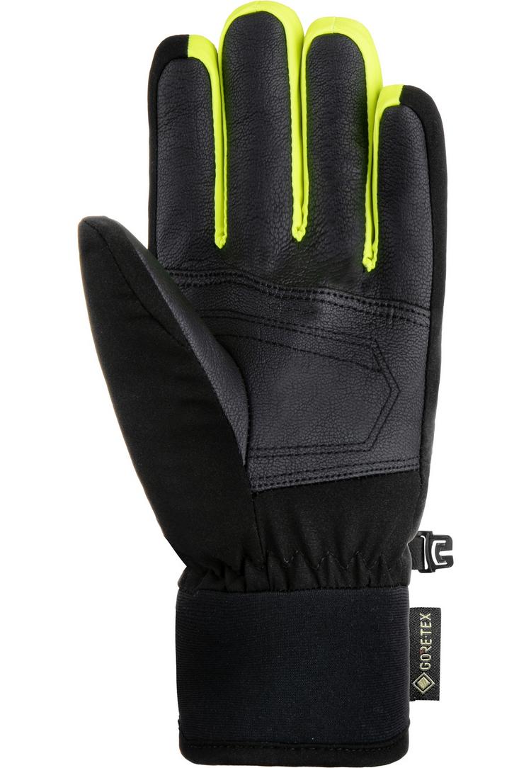Reusch Reusch Travis GORE-TEX Junior Handschuh Kinder - 7686 blck/blck mel/safety yell - 1 | SportScheck