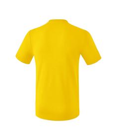 Rückansicht von Erima Liga Trikot kurzarm Fußballtrikot Herren gelb