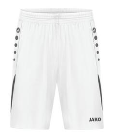 JAKO Challenge Short Fußballshorts Herren weissgrau