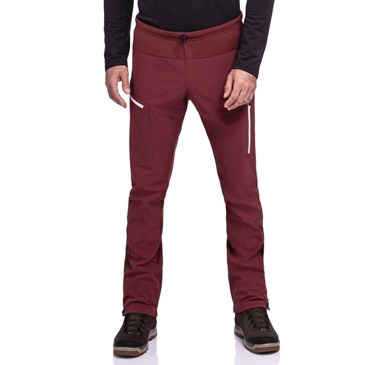 Sch&ouml;ffel Sch&ouml;ffel Softshell Pants Rinnen M Wanderhose Herren - 2965 - rot - 0 | SportScheck