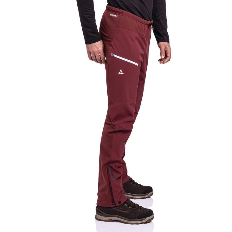 Sch&ouml;ffel Sch&ouml;ffel Softshell Pants Rinnen M Wanderhose Herren - 2965 - rot - 2 | SportScheck