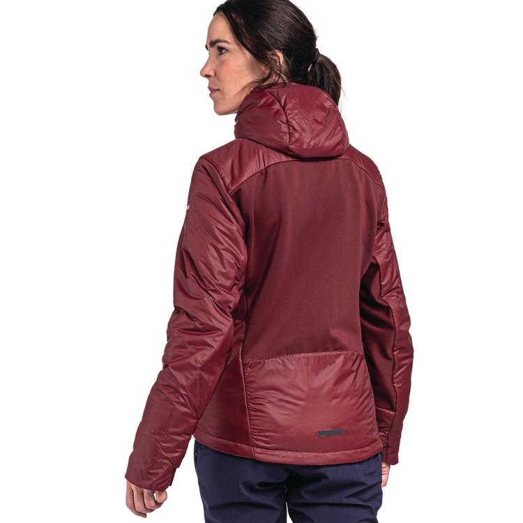 Sch&ouml;ffel Sch&ouml;ffel Ins Hybrid Black Raven L Fahrradjacke Damen - 2965 - rot - 1 | SportScheck