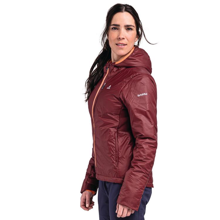 Sch&ouml;ffel Sch&ouml;ffel Ins Hybrid Black Raven L Fahrradjacke Damen - 2965 - rot - 2 | SportScheck