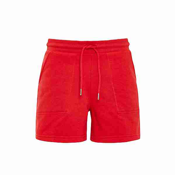Threadbare THB Spencer Jersey Tie Waist Short Shorts Damen Red
