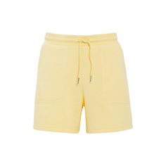 Threadbare THB Spencer Jersey Tie Waist Short Shorts Damen Lemon