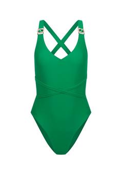 Moda Minx Amour Badeanzug Damen Emerald