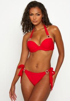 Rückansicht von Moda Minx Amour Push Up Bikini Oberteil Damen Red